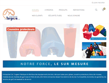 Tablet Screenshot of entreprisegaturgeon.com